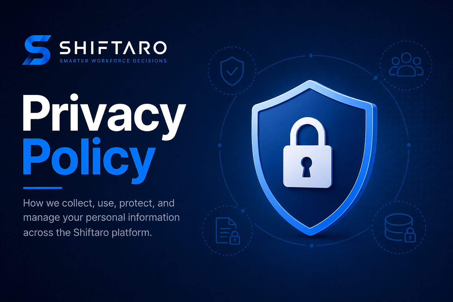 Shiftaro privacy policy
